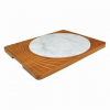 Bamboo Rectangular Tray 375x300x19 with Platter